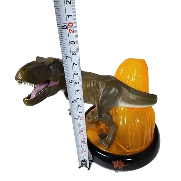 Jurassic World T Rex Dinosaur Lava Volcano Light Up Display Toy - Picture 5 of 5